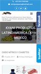 Mobile Screenshot of kyaniproductos.com